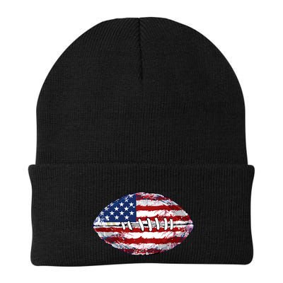 American Football Usa Flag Beanie