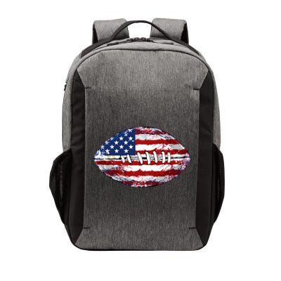 American Football Usa Flag Vector Backpack