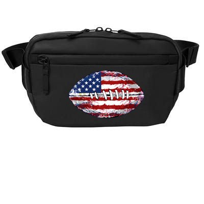 American Football Usa Flag Crossbody Pack