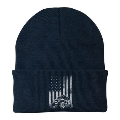 American Flag Utv Side By Side Sxs Off Road 4th Of July Knit Cap Winter Beanie