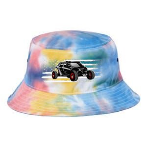 AMERICAN FLAG UTV SIDE BY SIDE SXS OFF ROAD Tie Dye Newport Bucket Hat