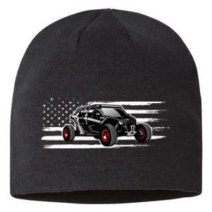 AMERICAN FLAG UTV SIDE BY SIDE SXS OFF ROAD Sustainable Beanie