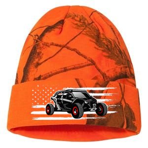 AMERICAN FLAG UTV SIDE BY SIDE SXS OFF ROAD Kati Licensed 12" Camo Beanie