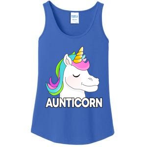 Aunticorn Funny Unicorn Aunty Family Cute Gift Ladies Essential Tank