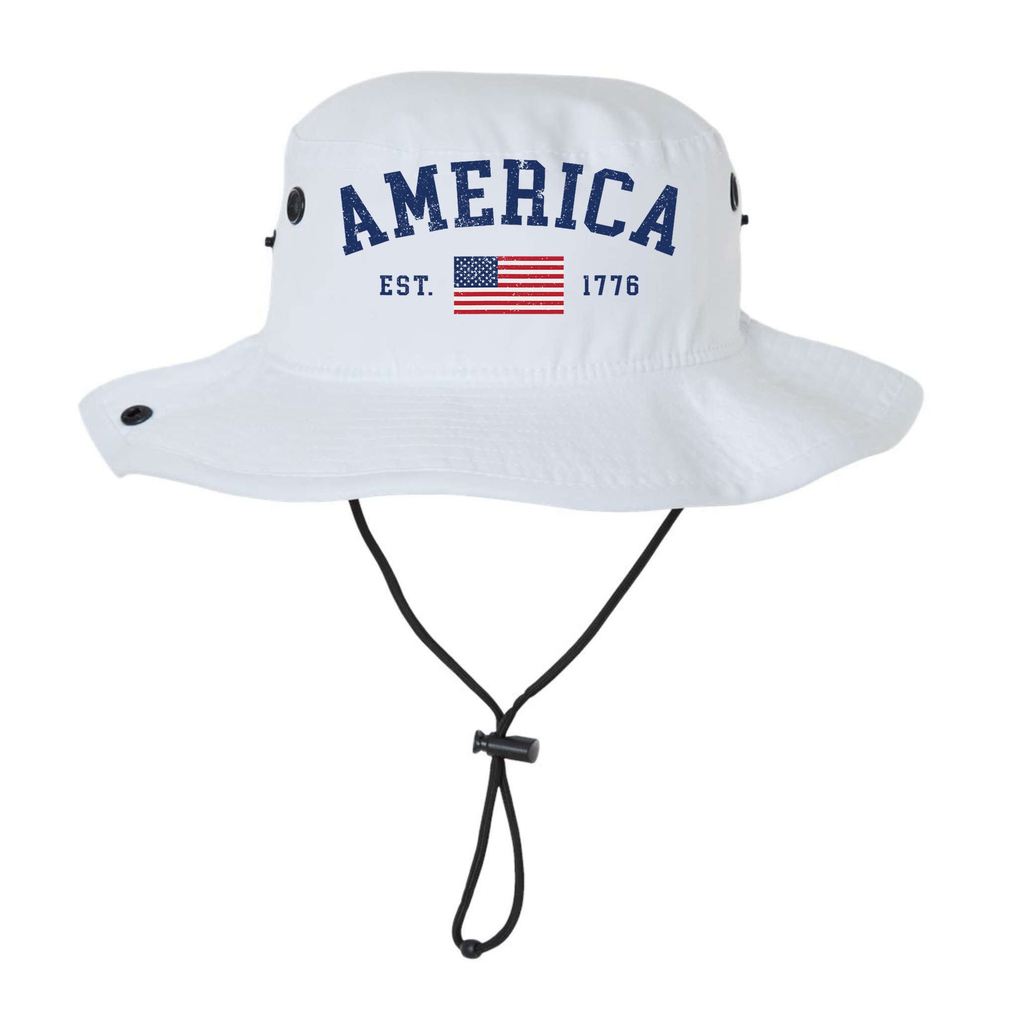 American Flag Usa United States Of America Us 4th Of July Bucket Hat