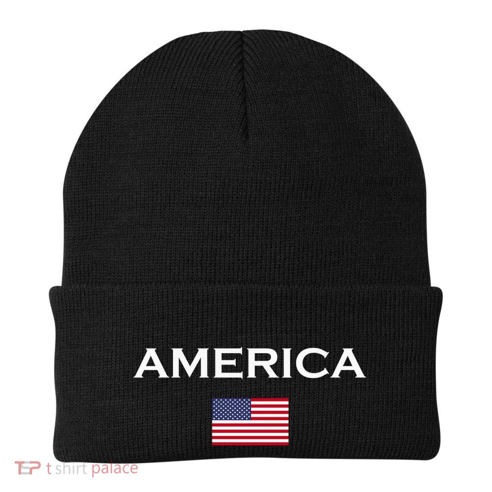 America Flag | Usa Flag Of The Democratic Country Beanie