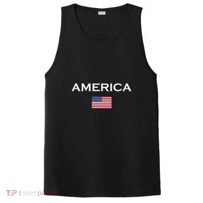 America Flag | Usa Flag Of The Democratic Country PosiCharge Competitor Tank