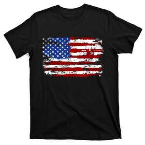 American Flag Usa United States Of America Us 4th Of July T-Shirt