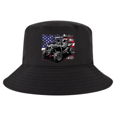 American Flag Utv Side By Side  Cool Comfort Performance Bucket Hat