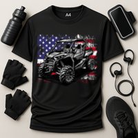 American Flag Utv Side By Side  Performance Shirt