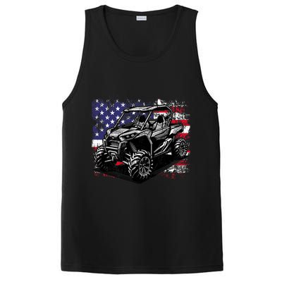 American Flag Utv Side By Side  PosiCharge Competitor Tank