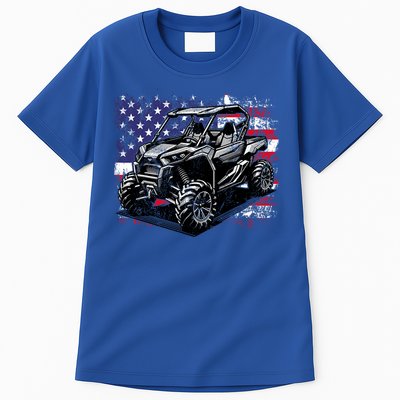 American Flag Utv Side By Side  Tall T-Shirt