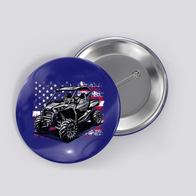American Flag Utv Side By Side  Button