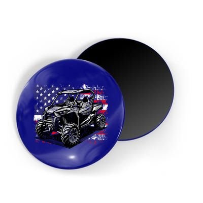 American Flag Utv Side By Side  Magnet