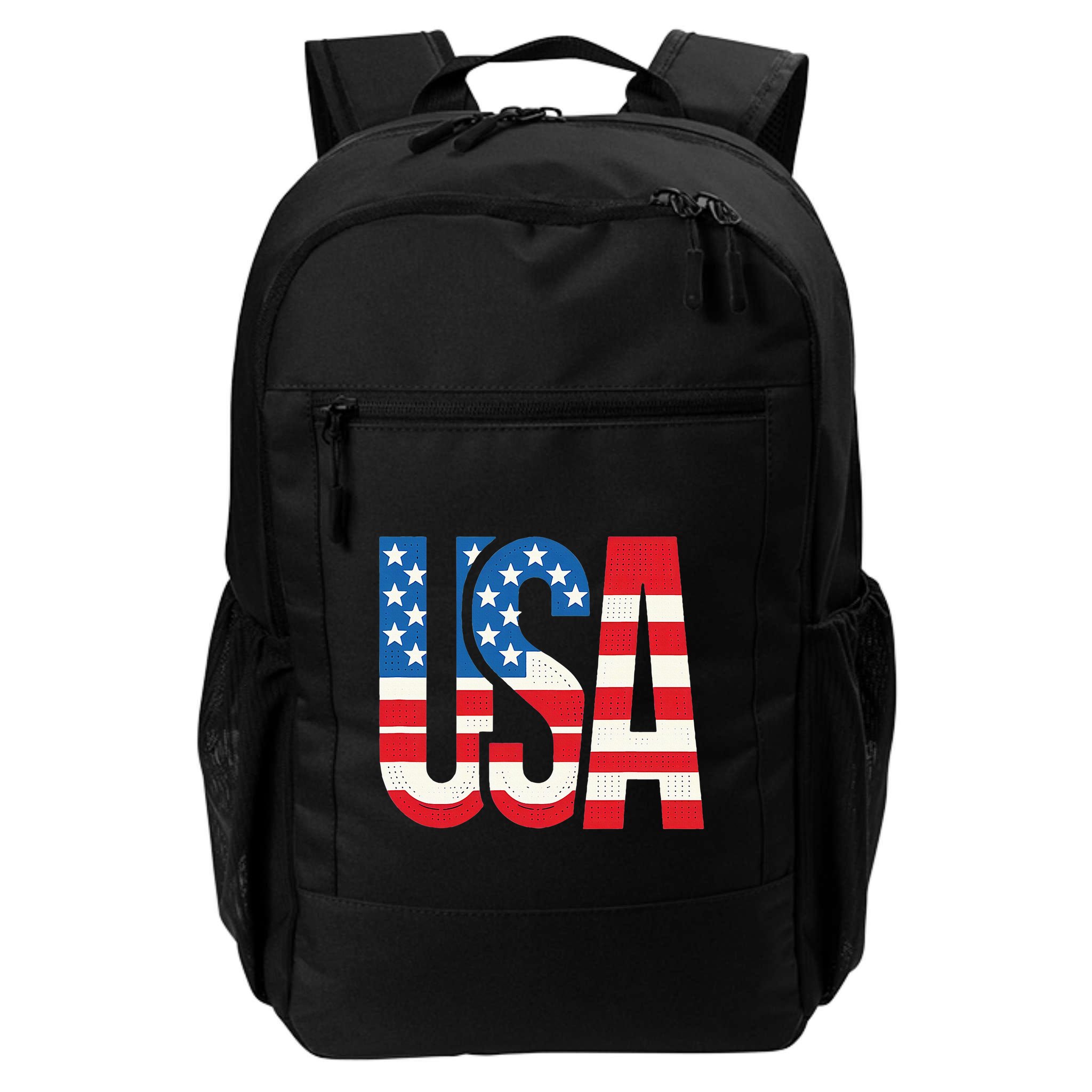 American Flag Usa Patriotic Us 4th Of July Backpack