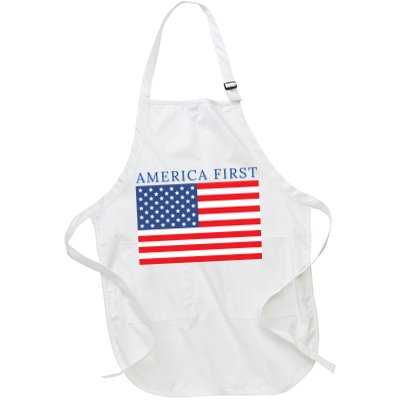 America First USA Flag Apron