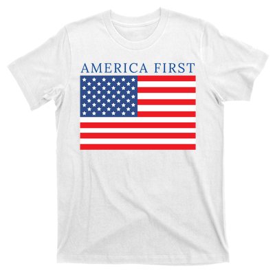 America First USA Flag T-Shirt