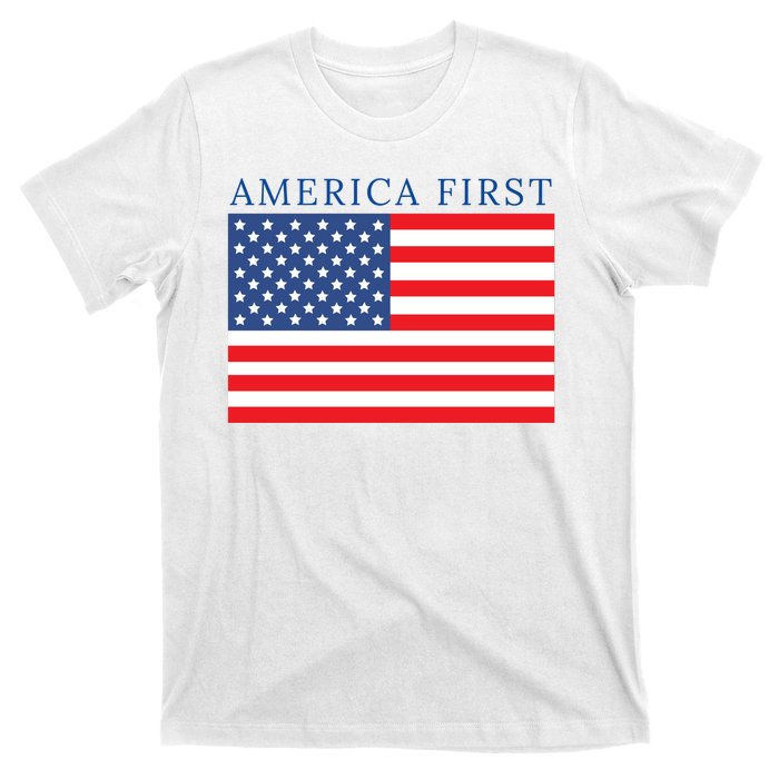 America First USA Flag T-Shirt