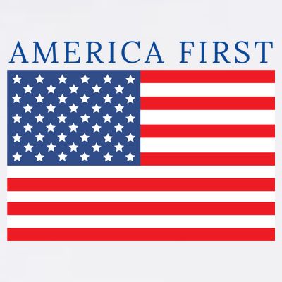 America First USA Flag T-Shirt