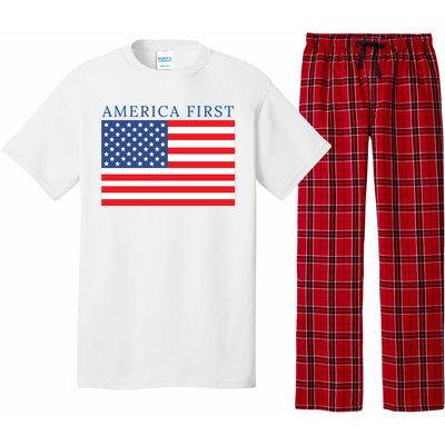 America First USA Flag Pajama Set