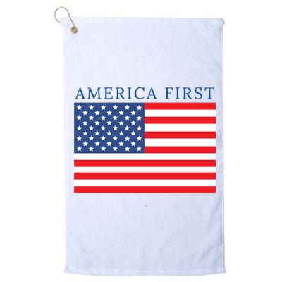 America First USA Flag Golf Towel