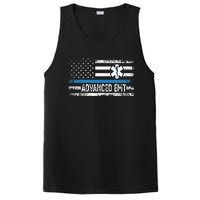 American Flag USA Advanced EMT AEMT Medical Technician PosiCharge Competitor Tank