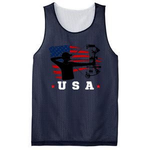 American Flag USA, Patriotic Sports, American Flag Archery, Patriotic Sports Mesh Reversible Basketball Jersey Tank