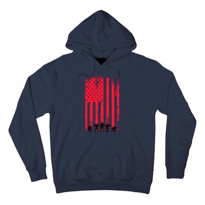 American Flag Us Veteran Hoodie