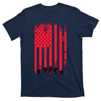 American Flag Us Veteran T-Shirt