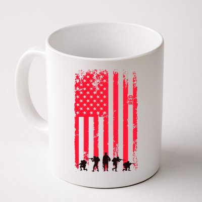 American Flag Us Veteran Coffee Mug