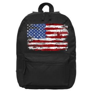 American Flag Usa United States Of America Us 4th Of July 16 in Basic Backpack