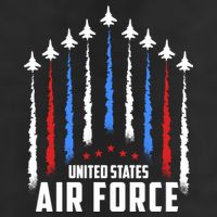 Air Force US Veterans 4th Of July American Flag Adult Drive Performance Visor