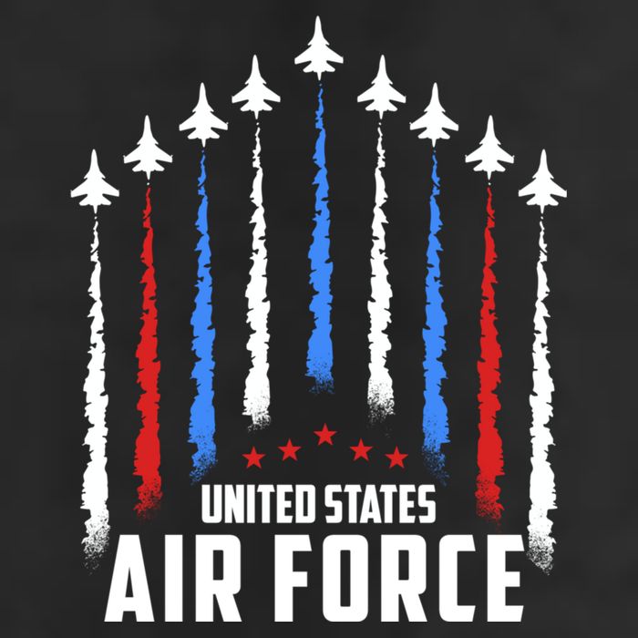 Air Force US Veterans 4th Of July American Flag Adult Drive Performance Visor