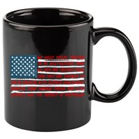 American Flag Us Flag Gift Declaration Of Independence Freedom Funny Gift 11oz C Handle Ceramic Mug