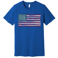 American Flag Us Flag Gift Declaration Of Independence Freedom Funny Gift Premium T-Shirt