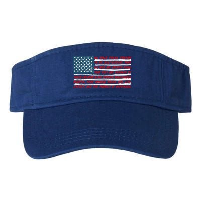 American Flag Us Flag Gift Declaration Of Independence Freedom Funny Gift Visor