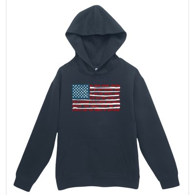 American Flag Us Flag Gift Declaration Of Independence Freedom Funny Gift Urban Pullover Hoodie