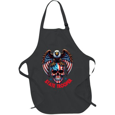 American Flag Usa Law Enforcement State Trooper Apron