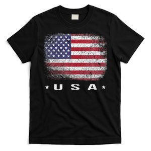 American Flag Usa July T-Shirt