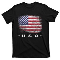 American Flag Usa July T-Shirt