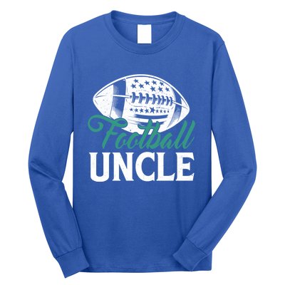 American Football Uncle Happy FatherS Day Dad Grandpa Cool Gift Long Sleeve Shirt