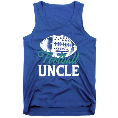 American Football Uncle Happy FatherS Day Dad Grandpa Cool Gift Tank Top