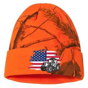 American Farmer US Flag Farmer Farming Gift Kati Licensed 12" Camo Beanie