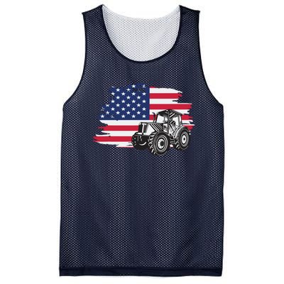 American Farmer US Flag Farmer Farming Gift Mesh Reversible Basketball Jersey Tank