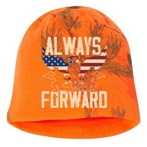 Always Forward Usa America Military Soldier Veteran Gift Kati - Camo Knit Beanie