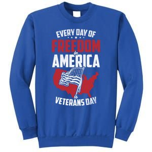 America Freedom Usa Patriotic Military Veterans Support Great Gift Sweatshirt