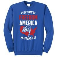 America Freedom Usa Patriotic Military Veterans Support Great Gift Sweatshirt