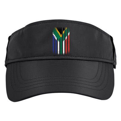 United States Of America Usa Africa Flag Adult Drive Performance Visor