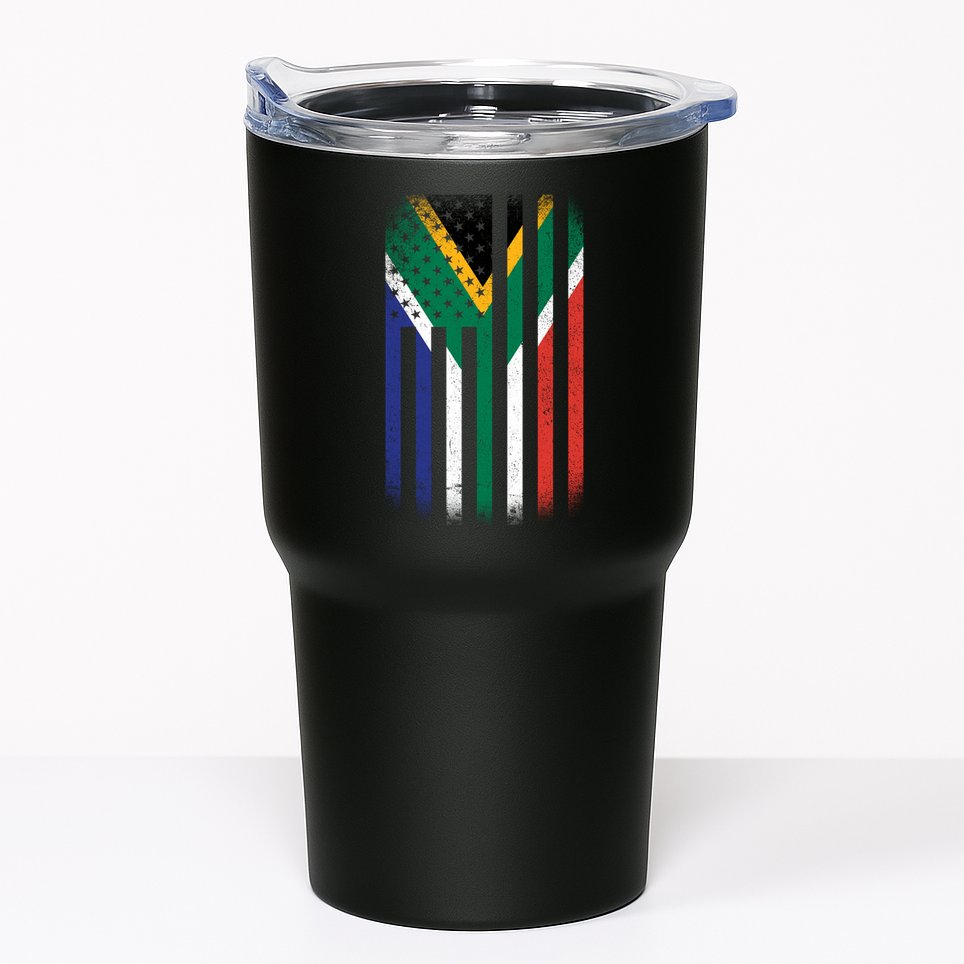 United States Of America Usa Africa Flag Tumbler