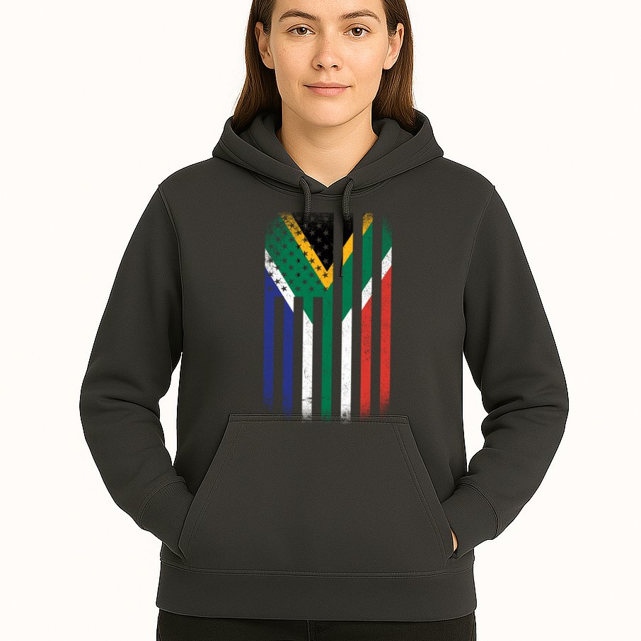 United States Of America Usa Africa Flag Hoodie